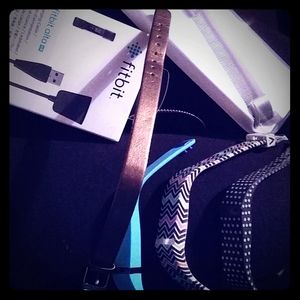 Fitbit accessories brand new never used